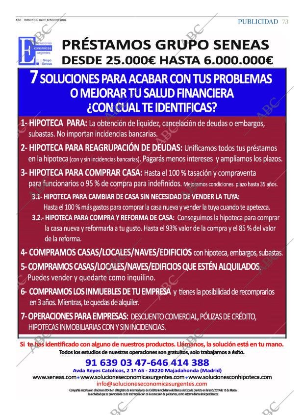 ABC MADRID 28-06-2020 página 73