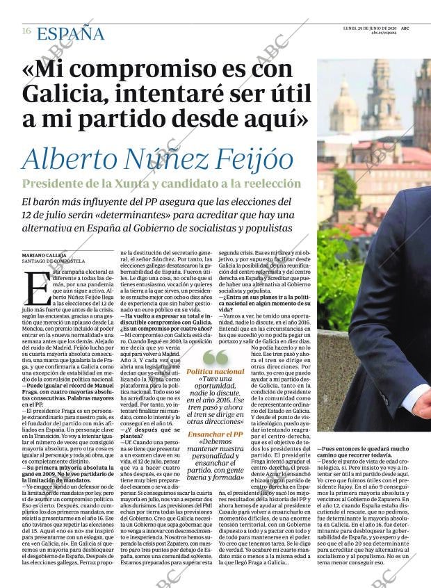 ABC MADRID 29-06-2020 página 16