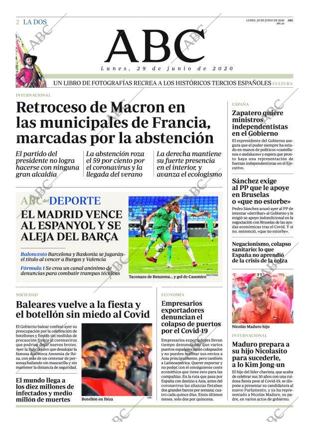 ABC MADRID 29-06-2020 página 2