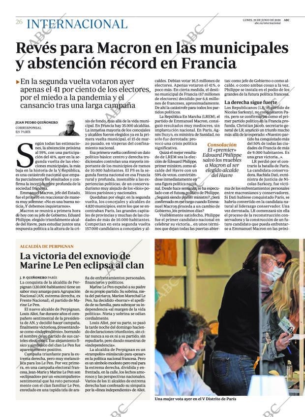 ABC MADRID 29-06-2020 página 26