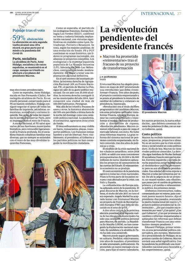ABC MADRID 29-06-2020 página 27