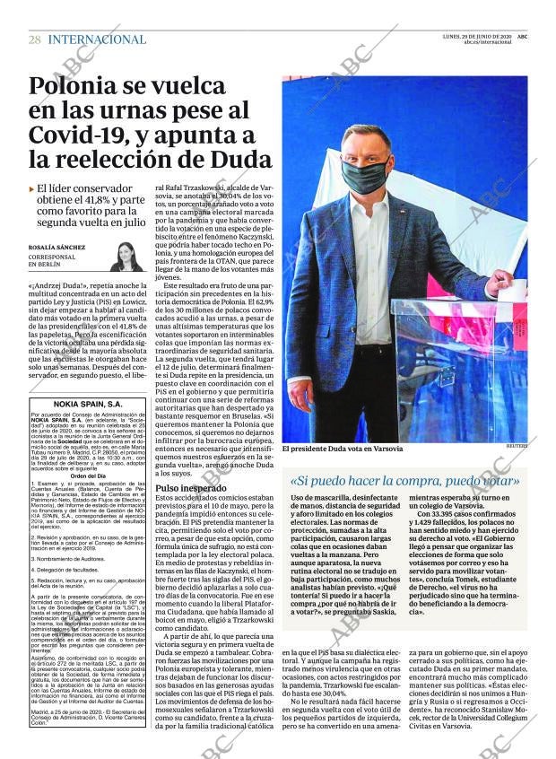 ABC MADRID 29-06-2020 página 28