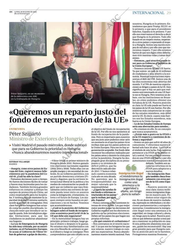 ABC MADRID 29-06-2020 página 29