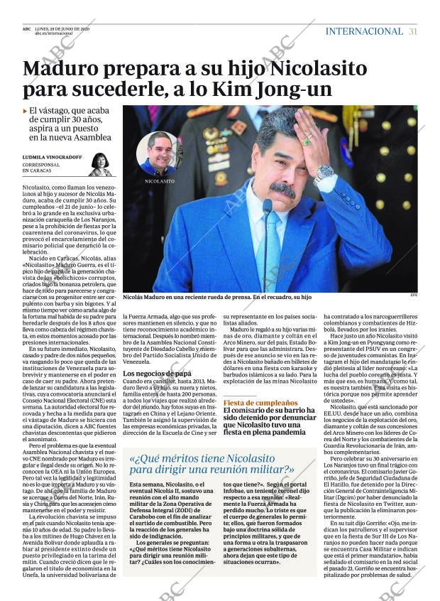 ABC MADRID 29-06-2020 página 31