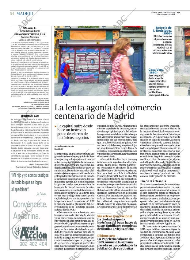ABC MADRID 29-06-2020 página 64