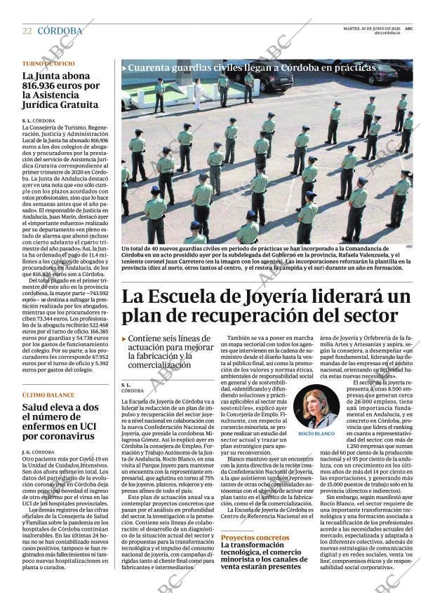 ABC CORDOBA 30-06-2020 página 22