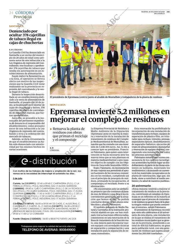 ABC CORDOBA 30-06-2020 página 24
