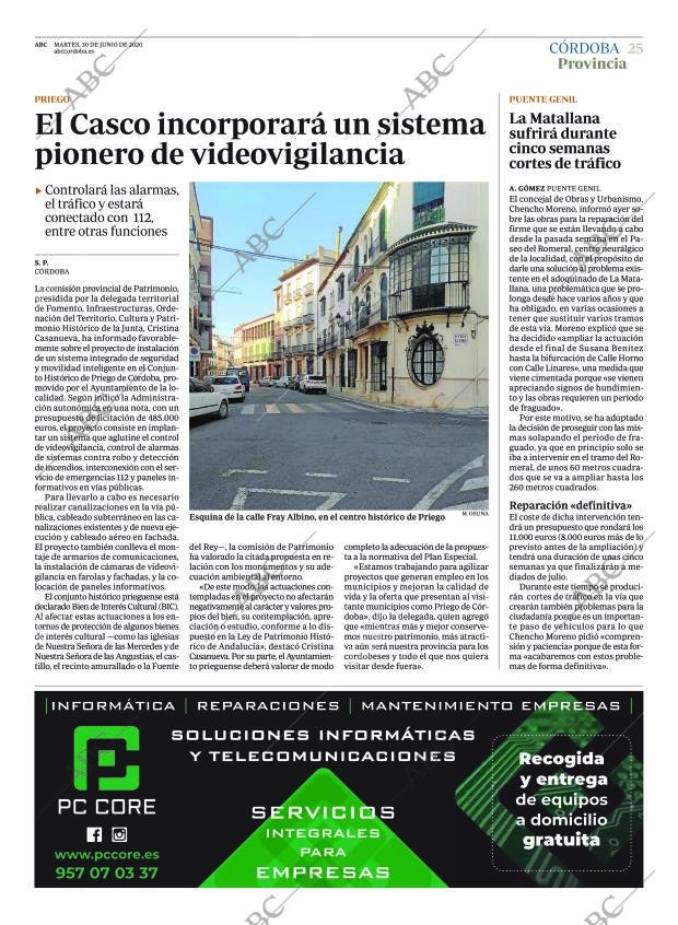 ABC CORDOBA 30-06-2020 página 25