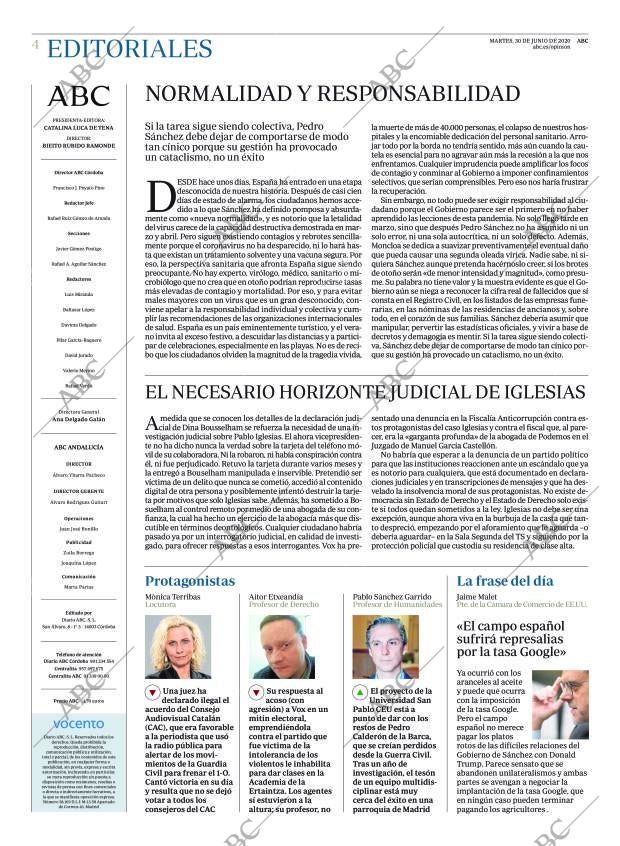 ABC CORDOBA 30-06-2020 página 4