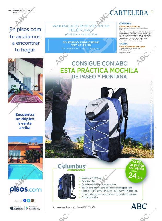 ABC CORDOBA 30-06-2020 página 61