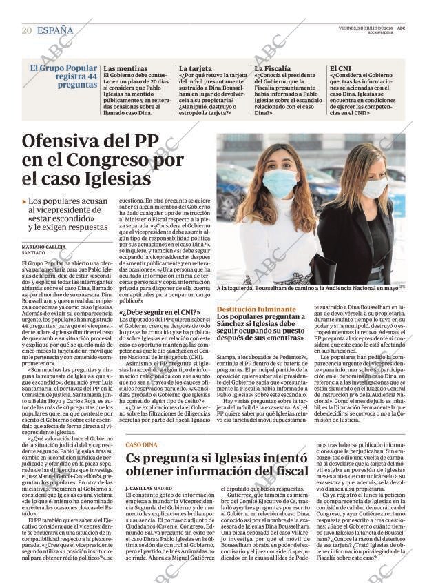 ABC MADRID 03-07-2020 página 20