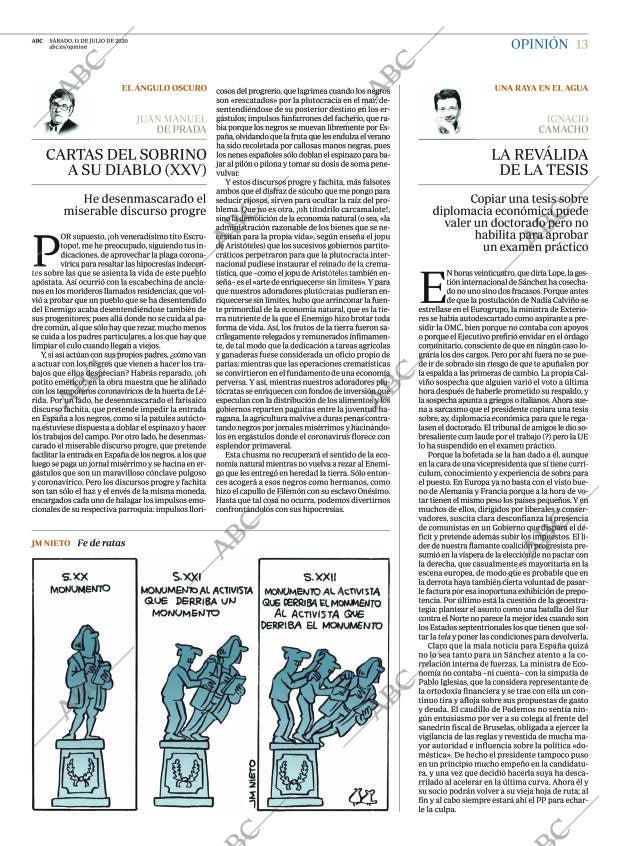 ABC MADRID 11-07-2020 página 13