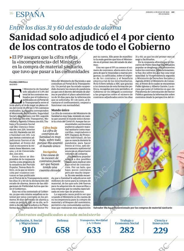 ABC MADRID 11-07-2020 página 16