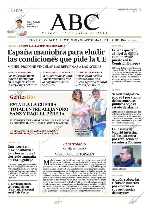 ABC MADRID 11-07-2020 página 2