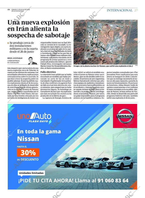ABC MADRID 11-07-2020 página 27