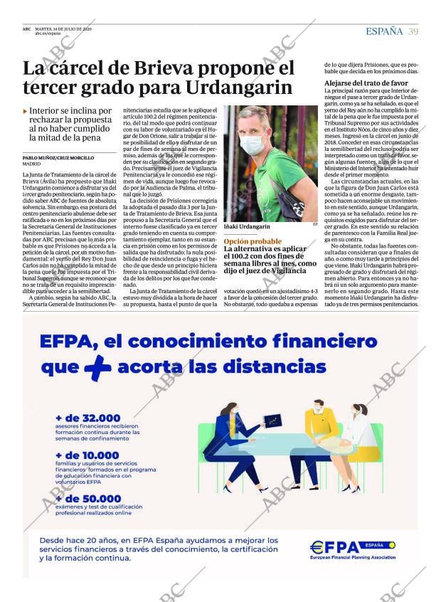 ABC CORDOBA 14-07-2020 página 39
