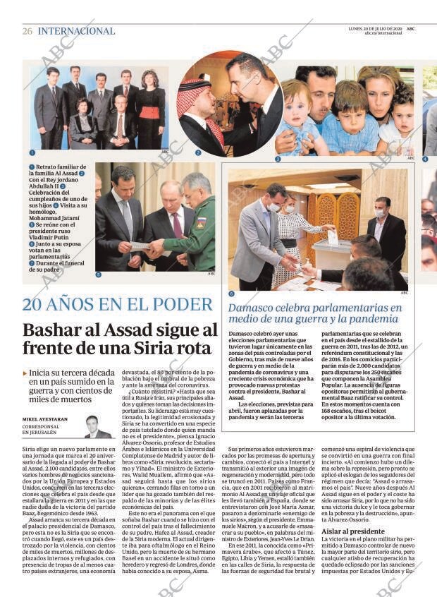 ABC MADRID 20-07-2020 página 26