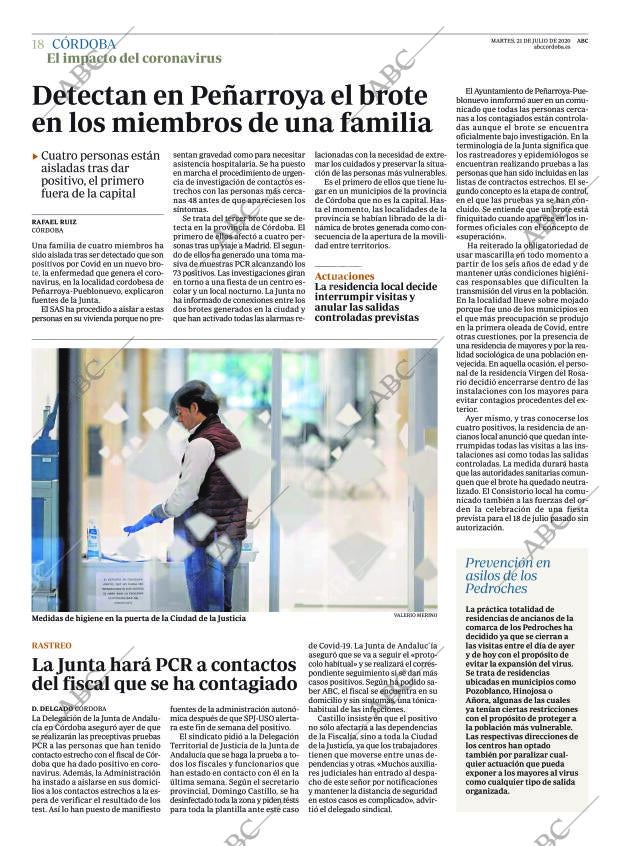ABC CORDOBA 21-07-2020 página 18