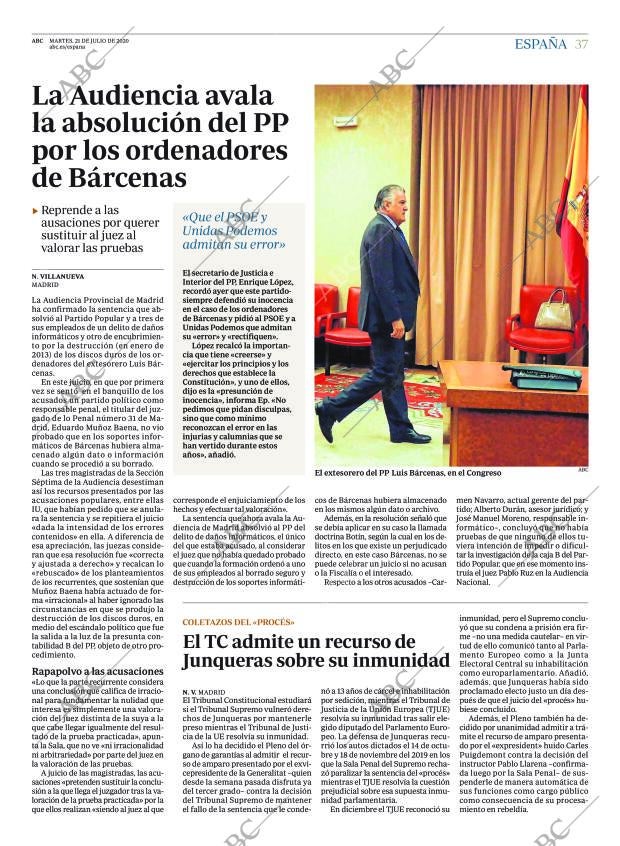 ABC CORDOBA 21-07-2020 página 37