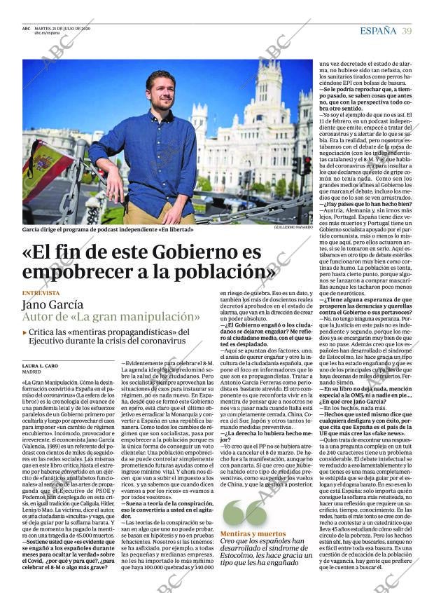 ABC CORDOBA 21-07-2020 página 39