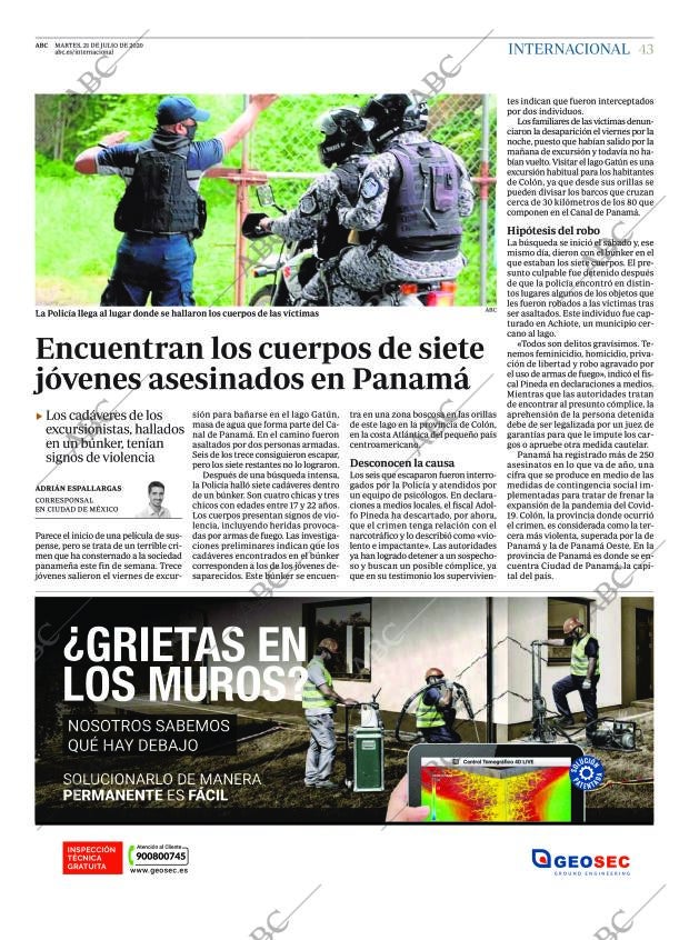 ABC CORDOBA 21-07-2020 página 43