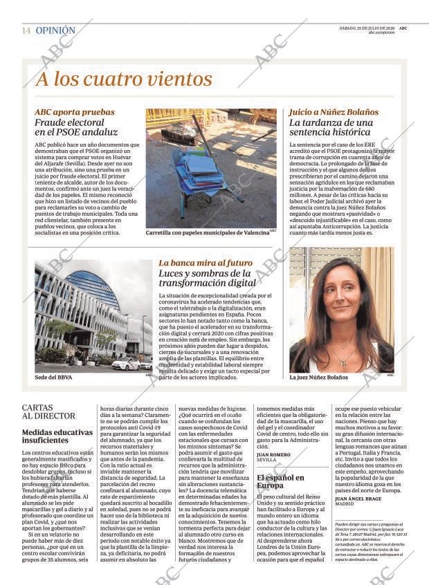 ABC MADRID 25-07-2020 página 14