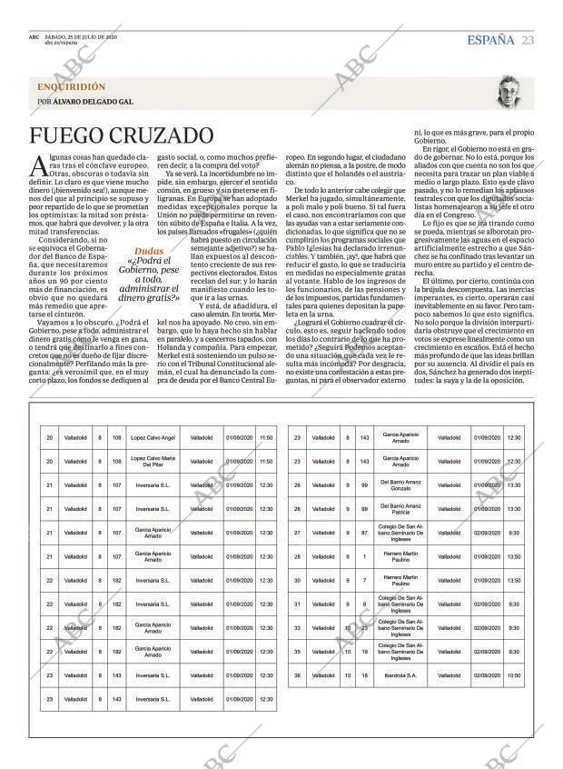 ABC MADRID 25-07-2020 página 23