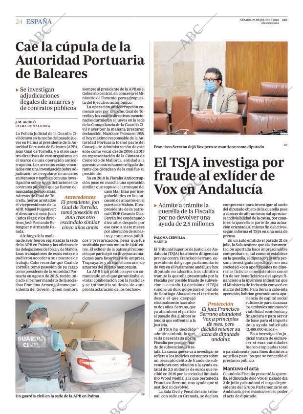 ABC MADRID 25-07-2020 página 24