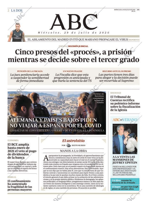 ABC MADRID 29-07-2020 página 2