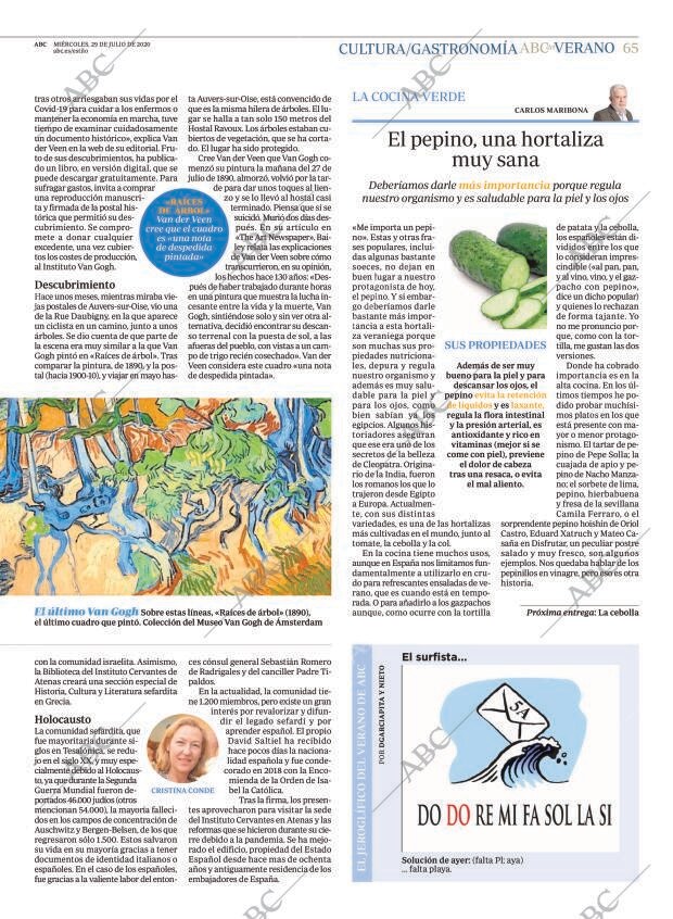 ABC MADRID 29-07-2020 página 65