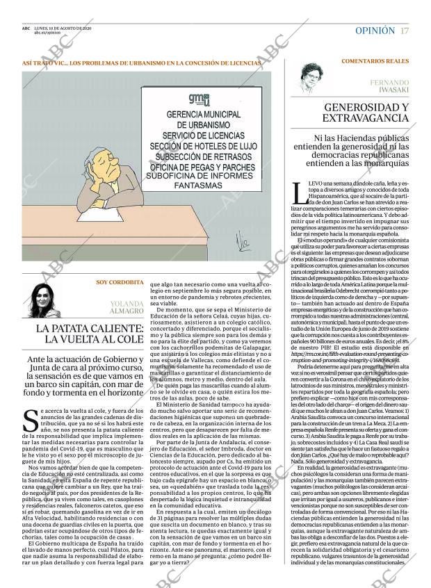 ABC CORDOBA 10-08-2020 página 17