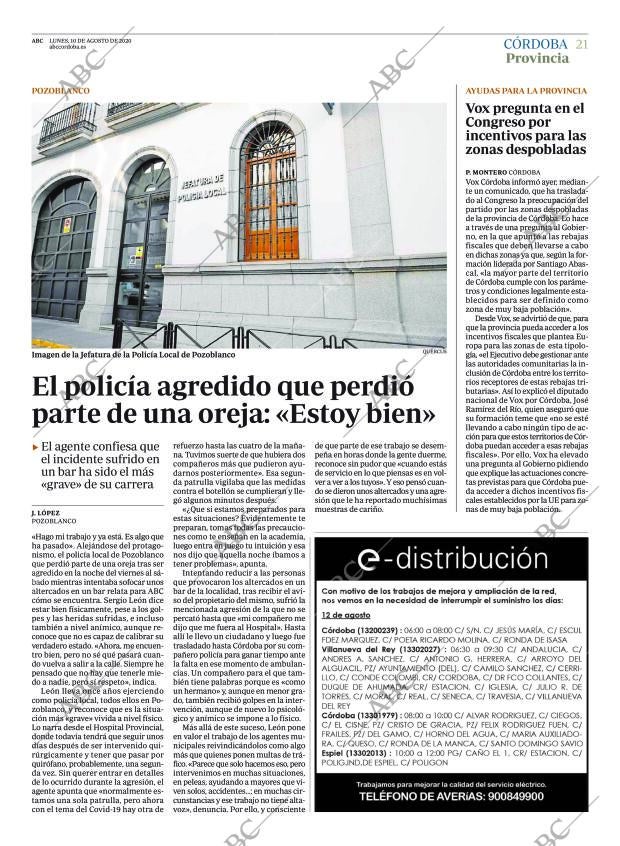 ABC CORDOBA 10-08-2020 página 21