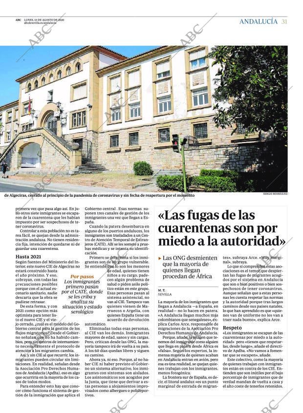 ABC CORDOBA 10-08-2020 página 31