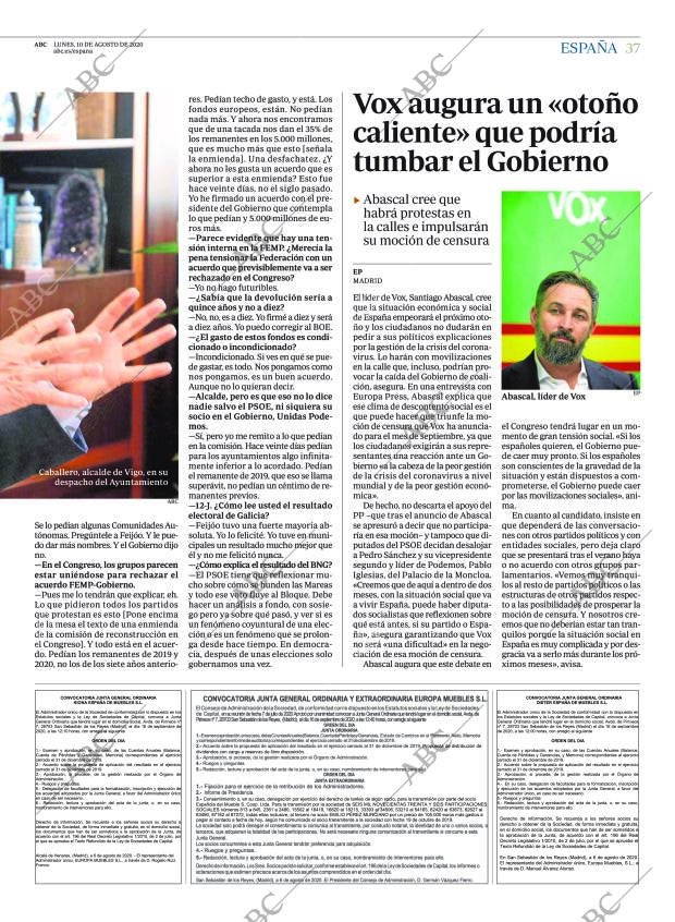 ABC CORDOBA 10-08-2020 página 37