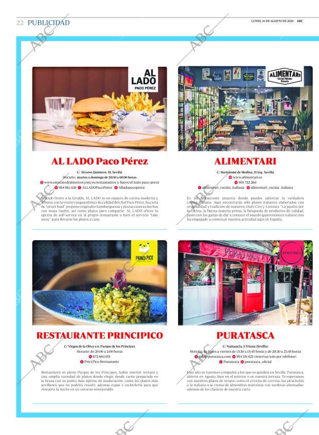 ABC SEVILLA 10-08-2020 página 22