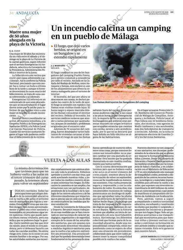 ABC SEVILLA 10-08-2020 página 34