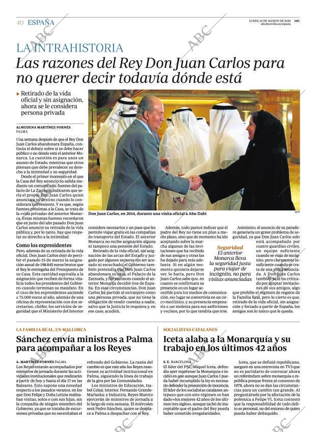 ABC SEVILLA 10-08-2020 página 40