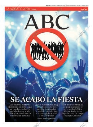 ABC MADRID 15-08-2020