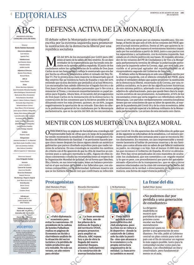 ABC MADRID 16-08-2020 página 4