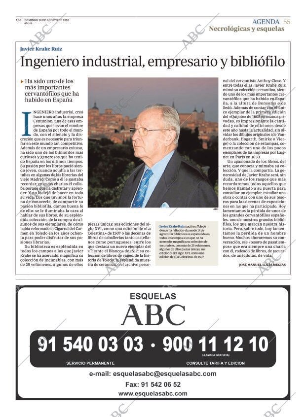 ABC MADRID 16-08-2020 página 55