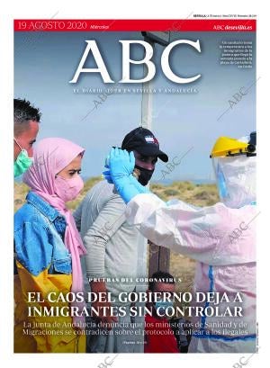 ABC SEVILLA 19-08-2020 página 1