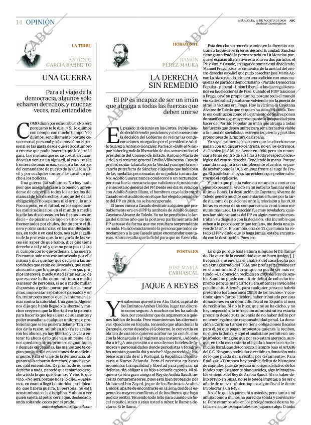 ABC SEVILLA 19-08-2020 página 14