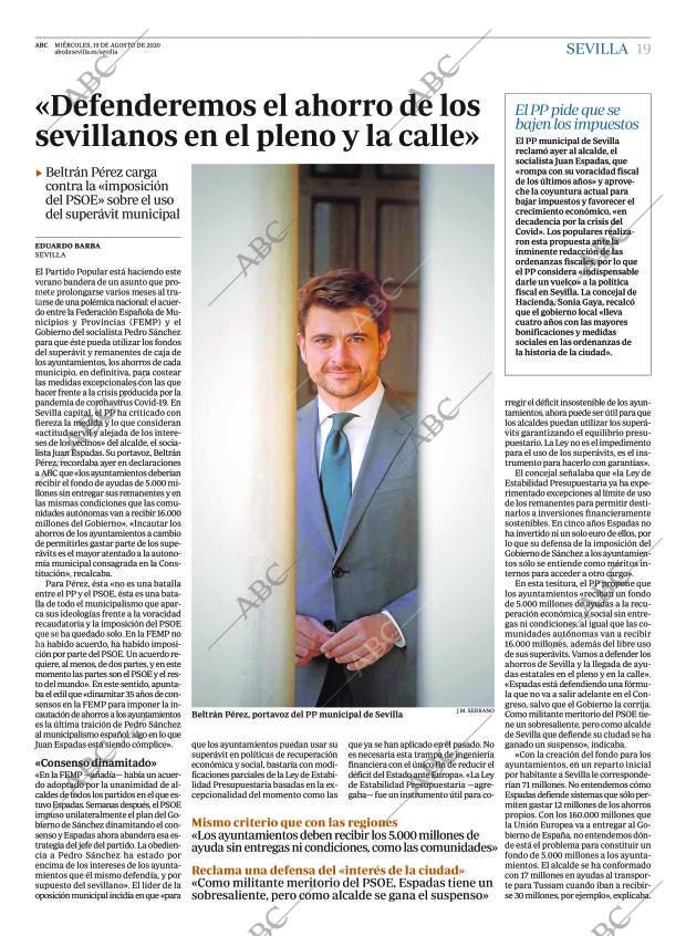 ABC SEVILLA 19-08-2020 página 19