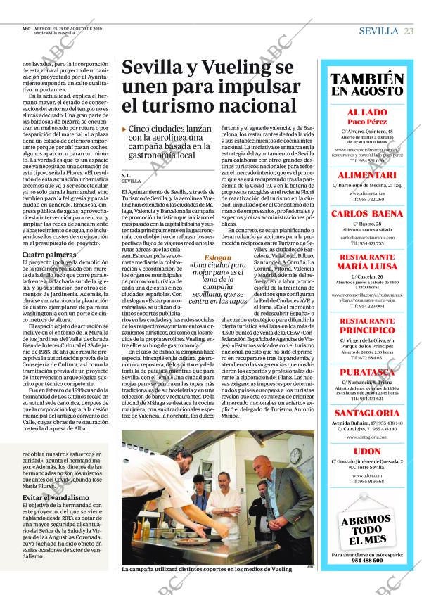 ABC SEVILLA 19-08-2020 página 23