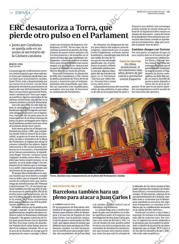 ABC SEVILLA 19-08-2020 página 38