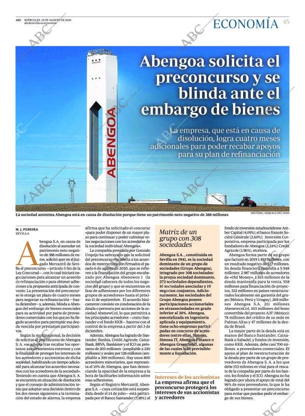 ABC SEVILLA 19-08-2020 página 45