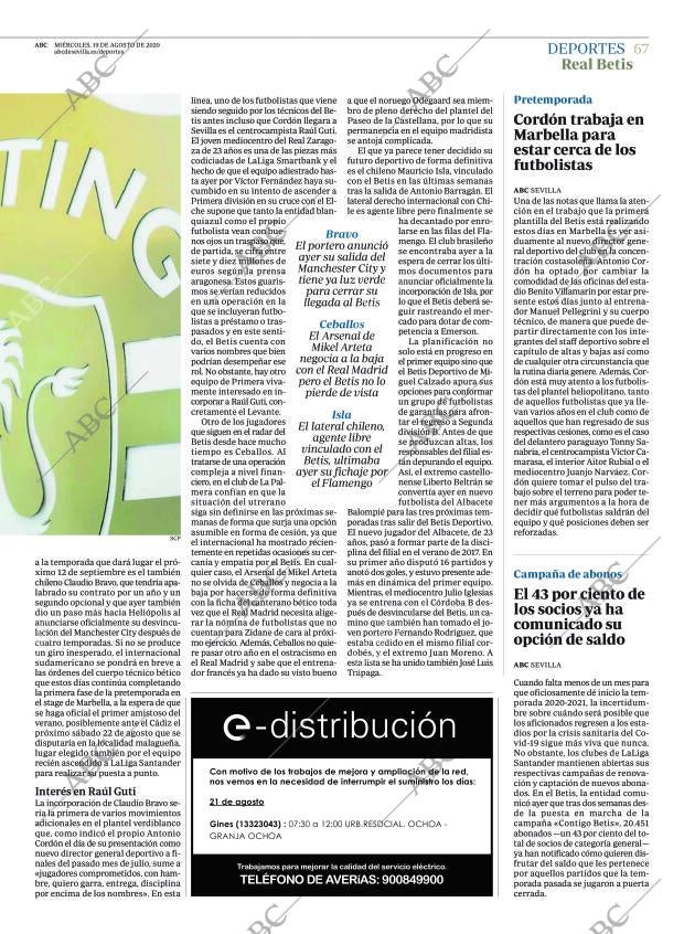 ABC SEVILLA 19-08-2020 página 67