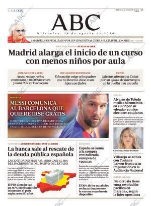 ABC MADRID 26-08-2020 página 2