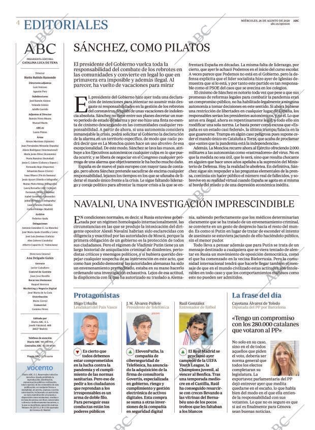 ABC MADRID 26-08-2020 página 4
