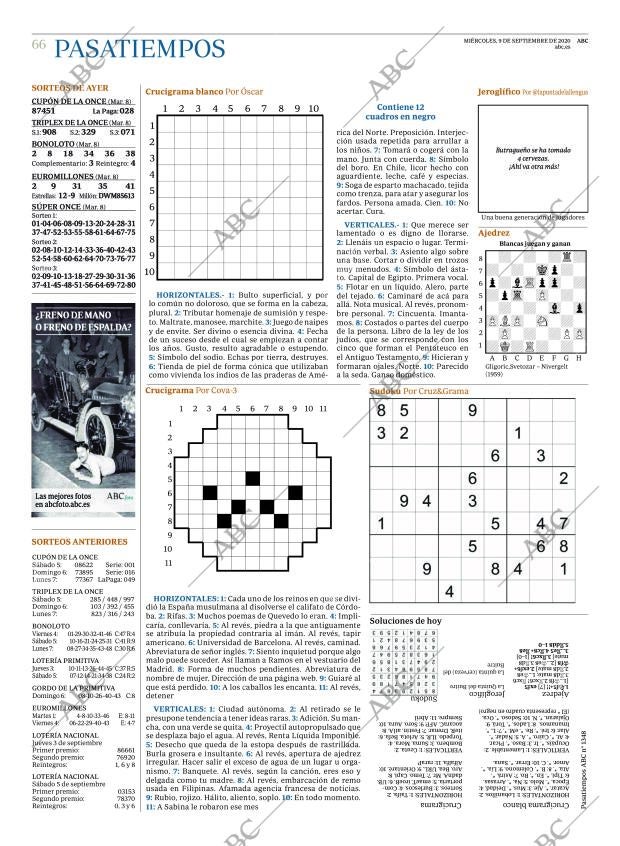 ABC MADRID 09-09-2020 página 66